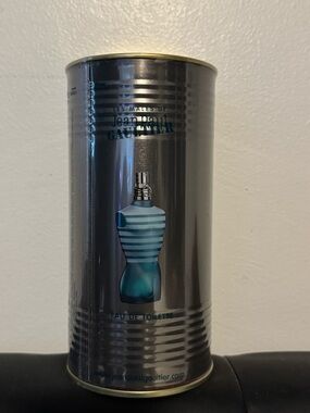 Jean Paul Gaultier Tin with Teal and White Striped Torso